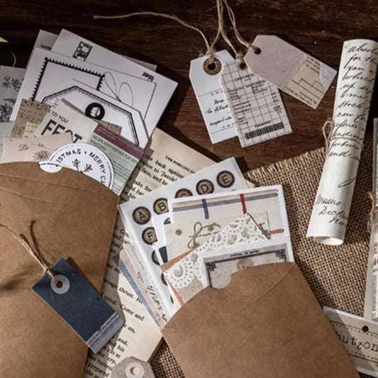 Kit de Papeleria y Stickers Encanto Vintage