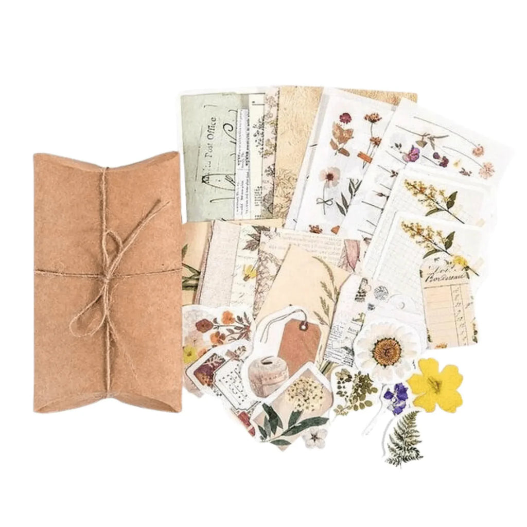 Vintage Encanto Stationery and Sticker Kit