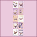 Washi Tape with butterfly postage stamps