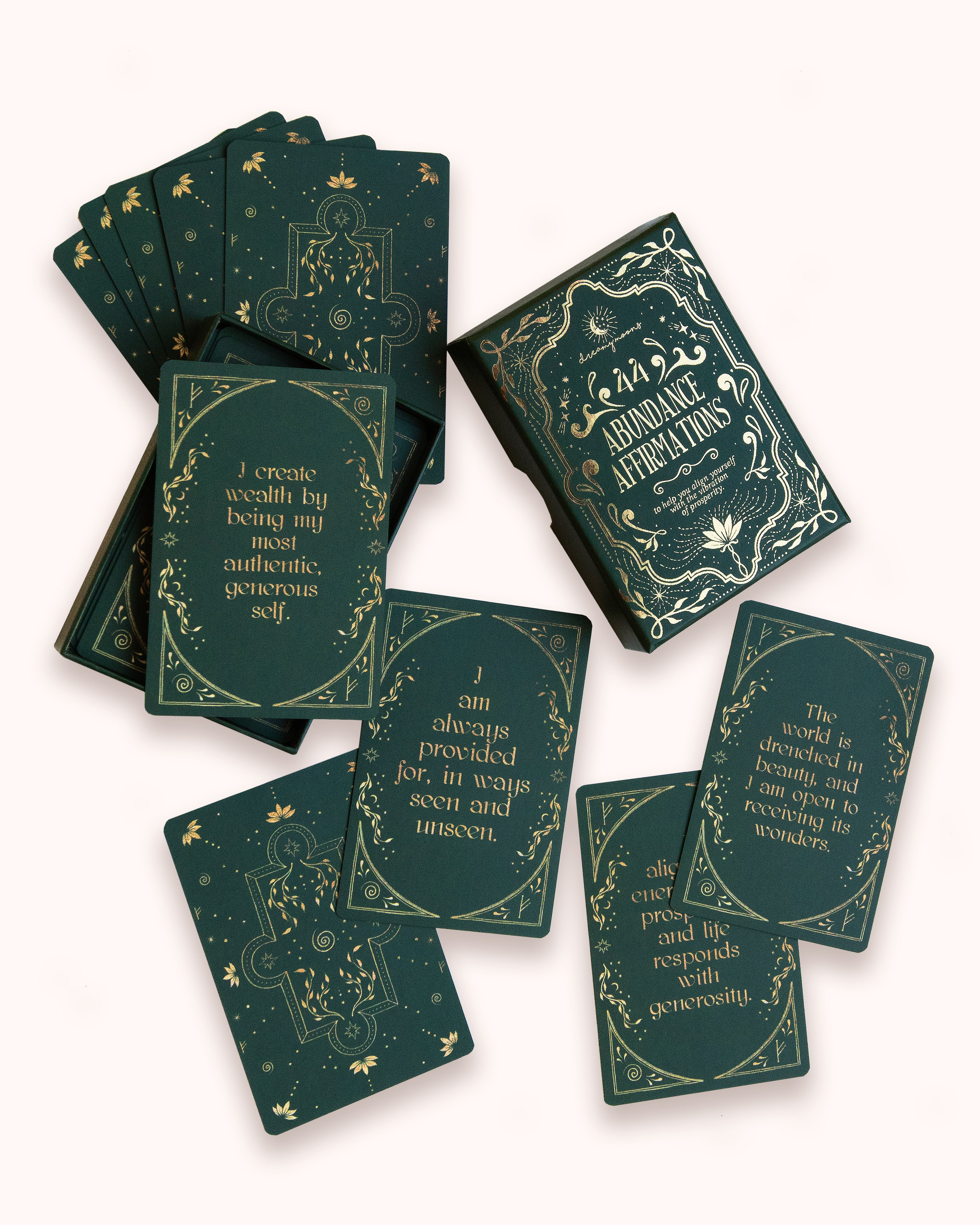 Cartas de Afirmaciones de Abundancia