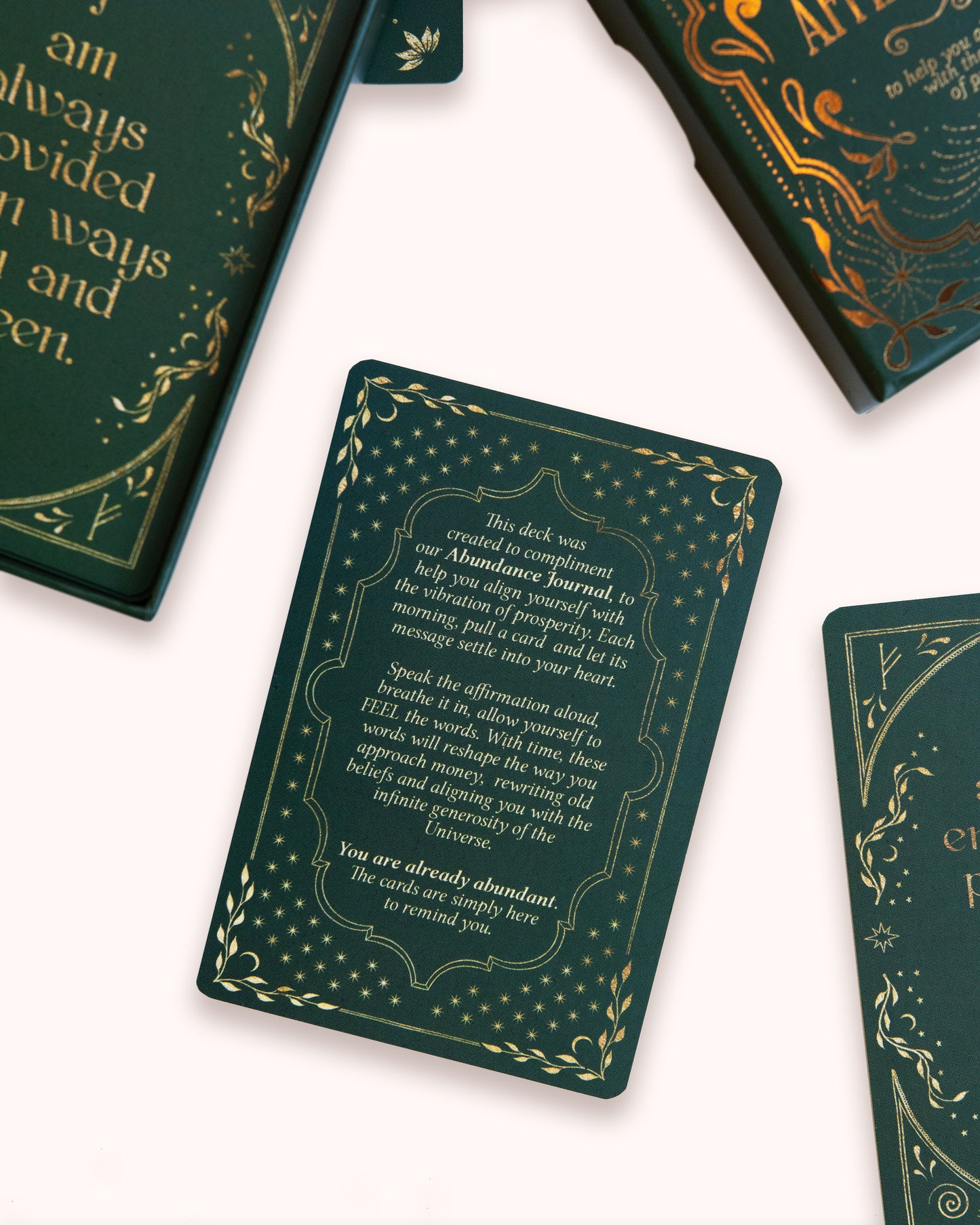 Cartas de Afirmaciones de Abundancia