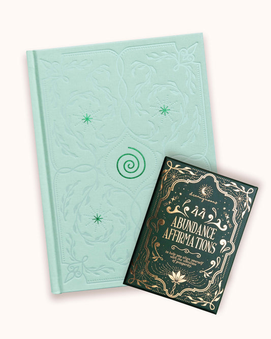 Bundle Cartas de Afirmación de Abundancia + Planeador de Abundancia